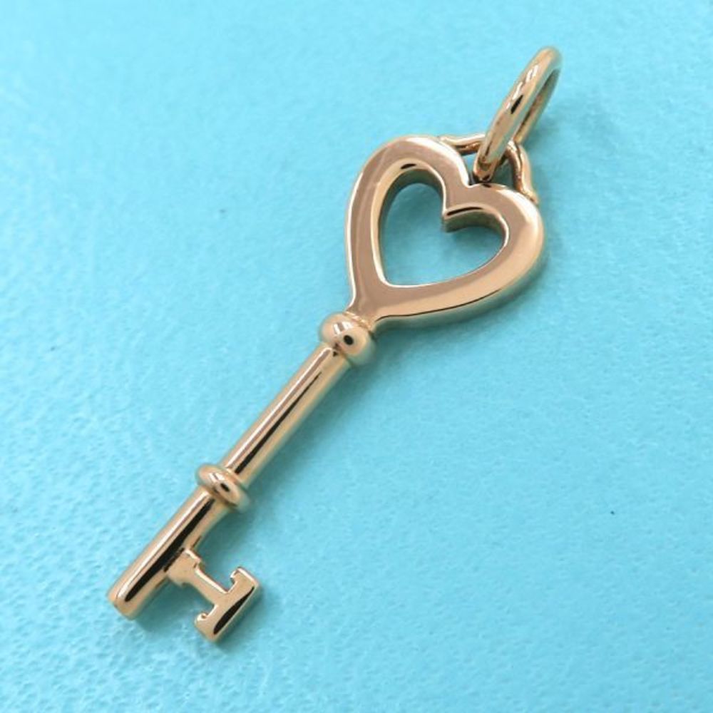 Tiffany Heart Key Charm